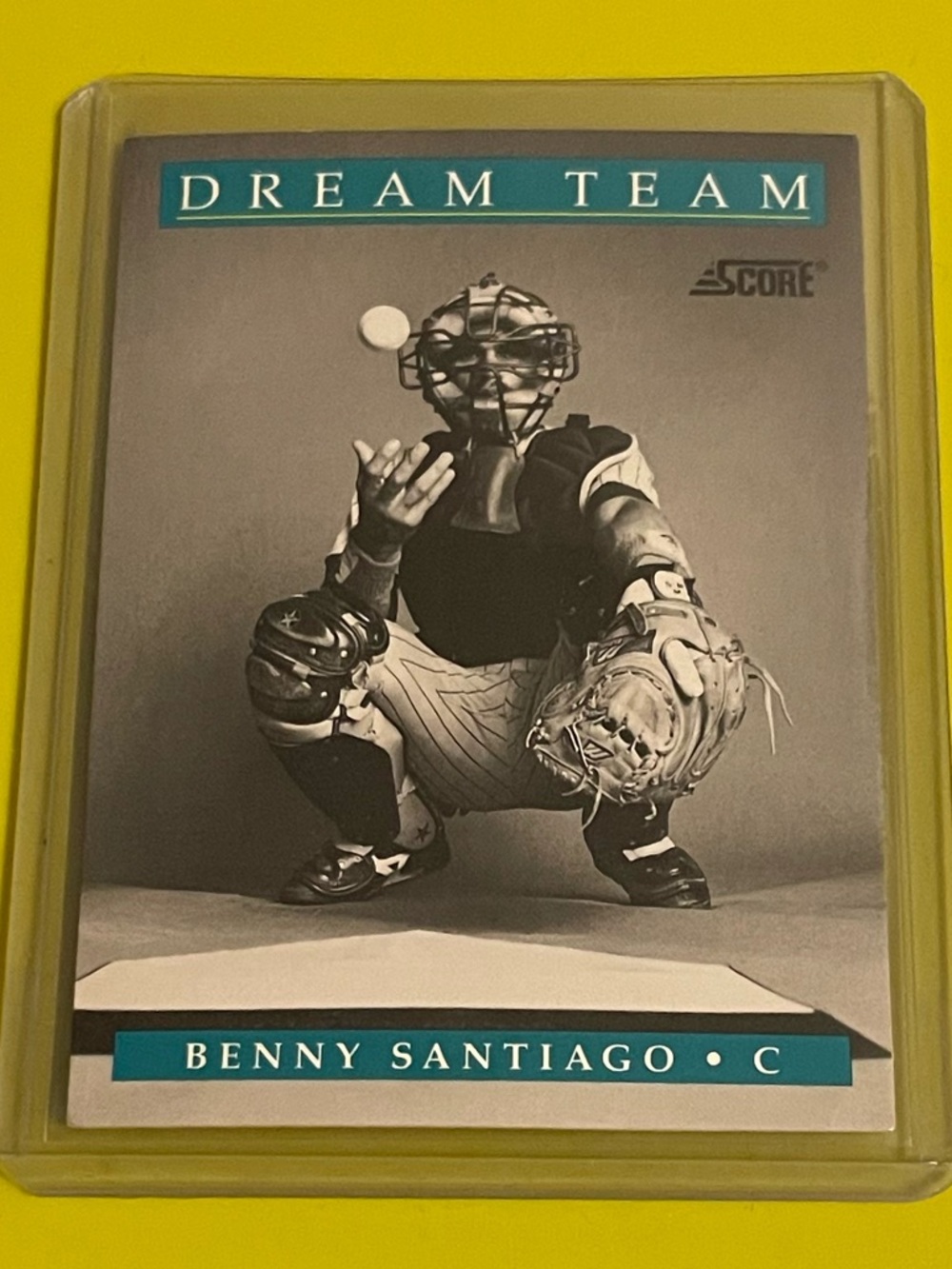 Benny Santiago #893 1991 Score [Dream Team] Baseball Trading Card